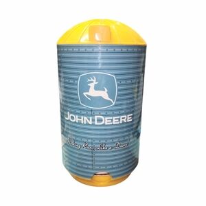 John Deere Green & Yellow Miniature Silo Absorbent Coaster Dispenser‎ 7"HX3.75"D